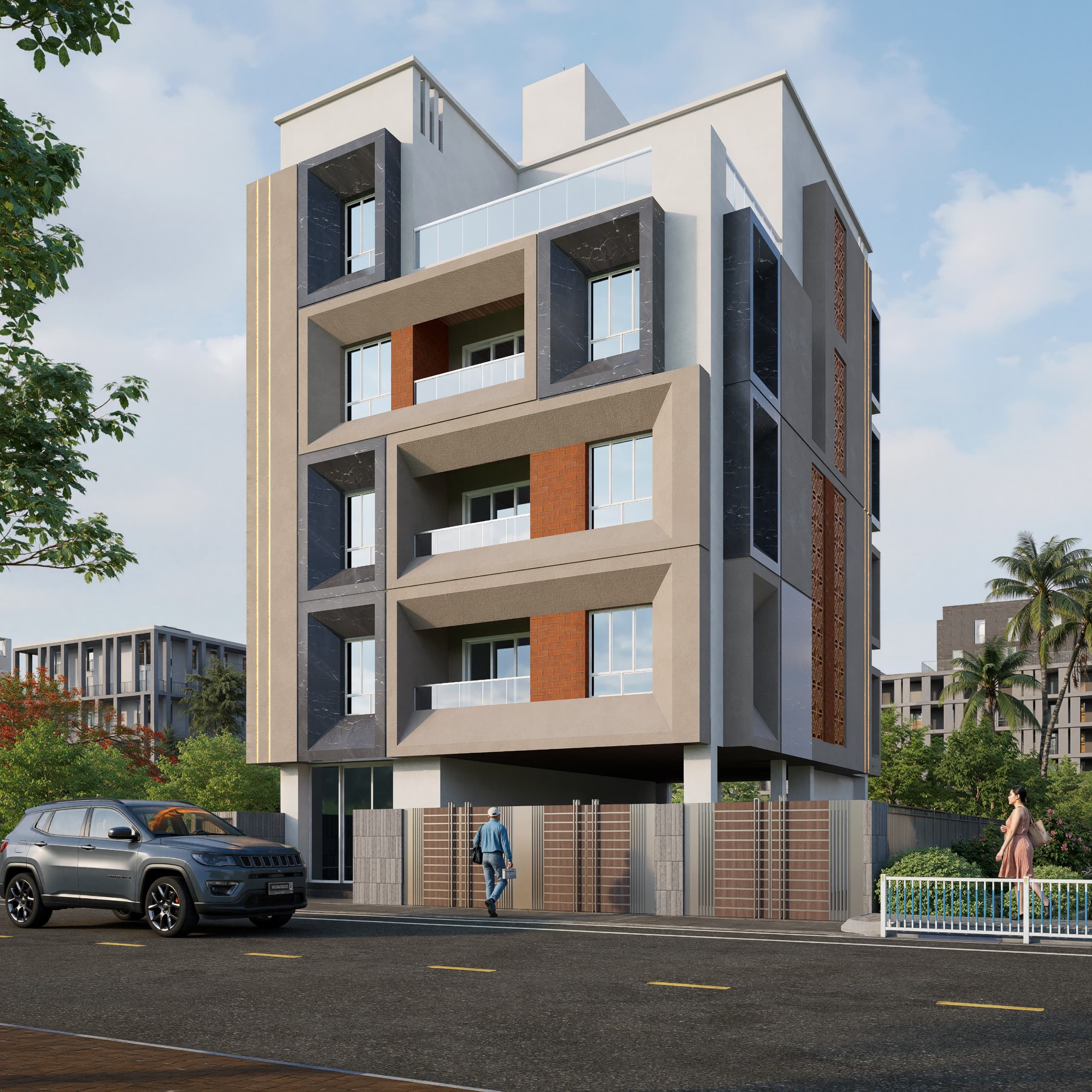 Fifty Two — SJ Group residential project on Krishna Chandra Dey Sarani, New Alipore